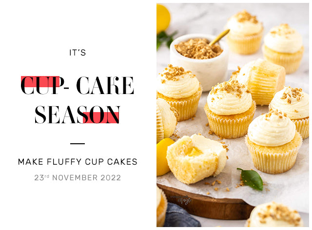 It’s Cup-Cake Season –Make Fluffy Cup Cakes