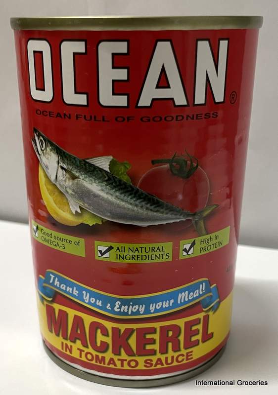 OCEAN RED MACKEREL IN TOMATO SAUCES 425GX3PCS