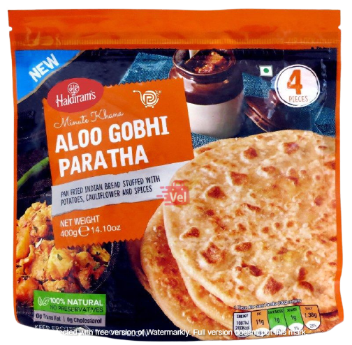 Haldirams Aloo Gobi Paratha 400g Frozen