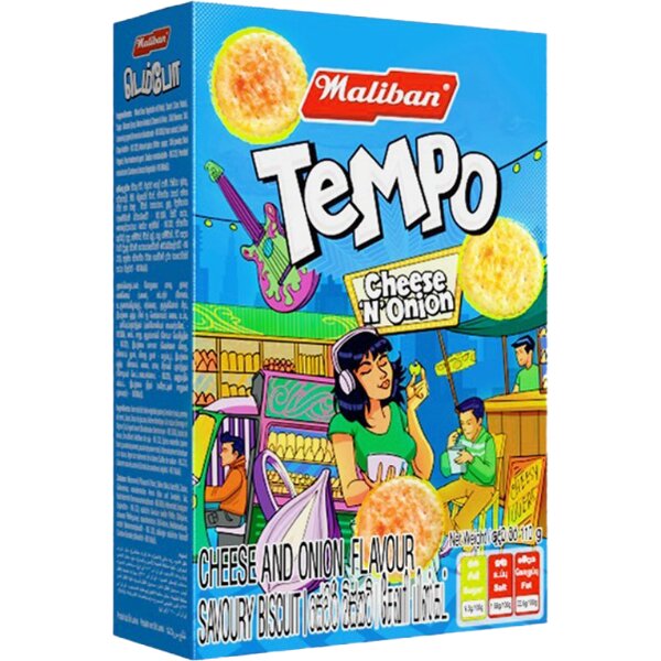 Maliban Tempo Cheese Onion 110G