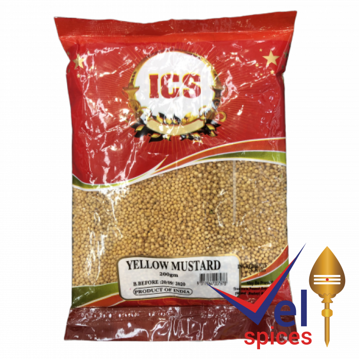 Ics Yellow Mustard Seed 200G