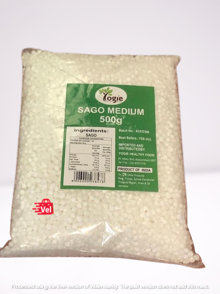 Yogie Sago medium 500G