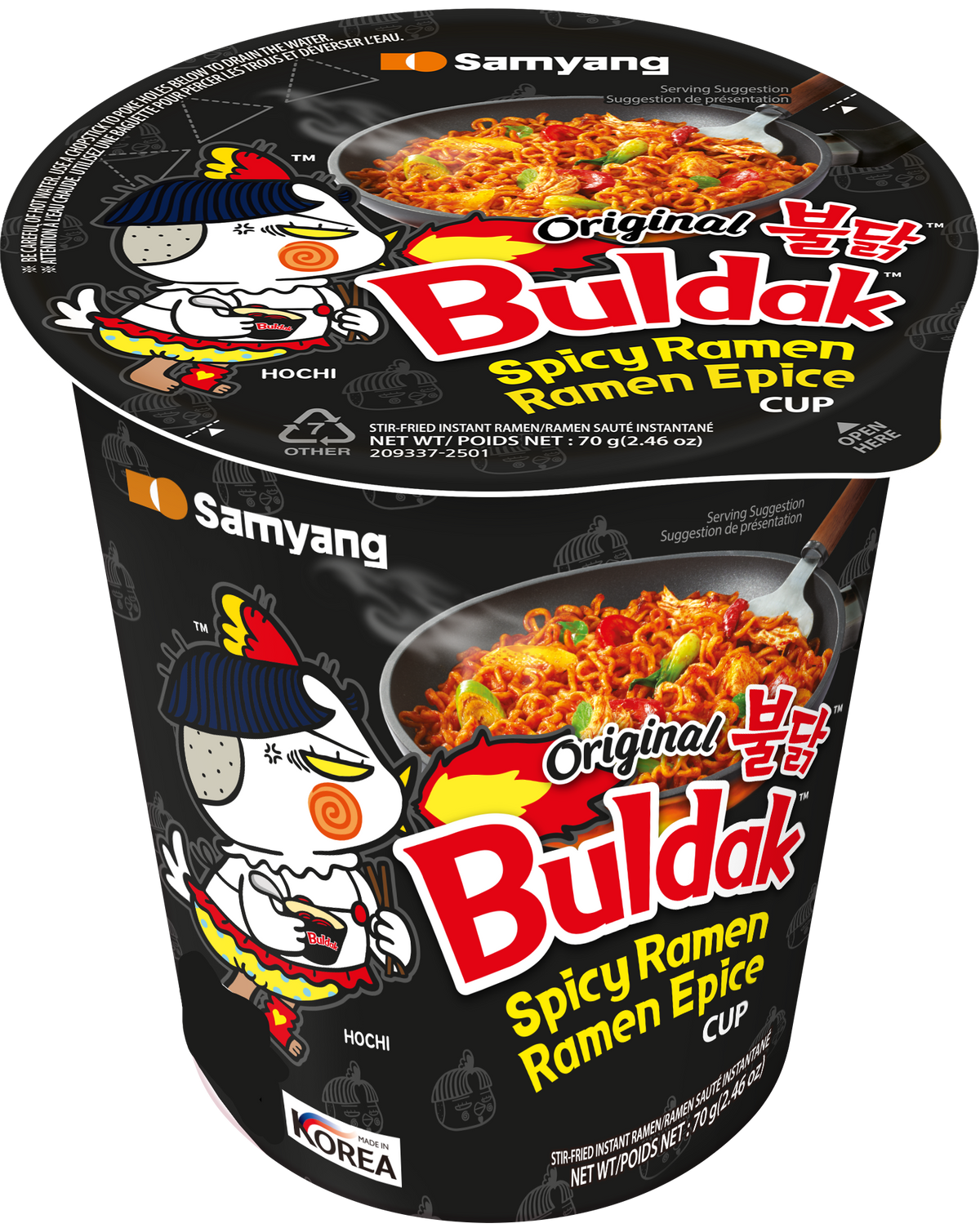 Samyang Original Buldak Spicy Ramen Cup 70G