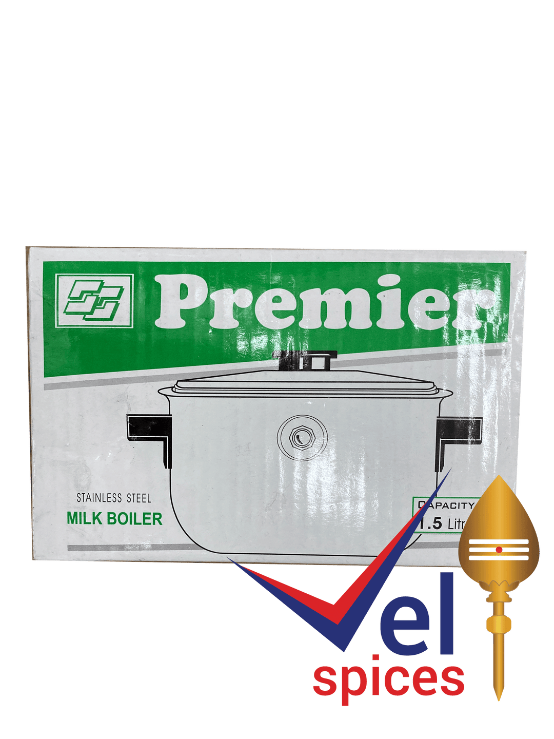 Premier Stainless Steel Milk Boiler 1.5L