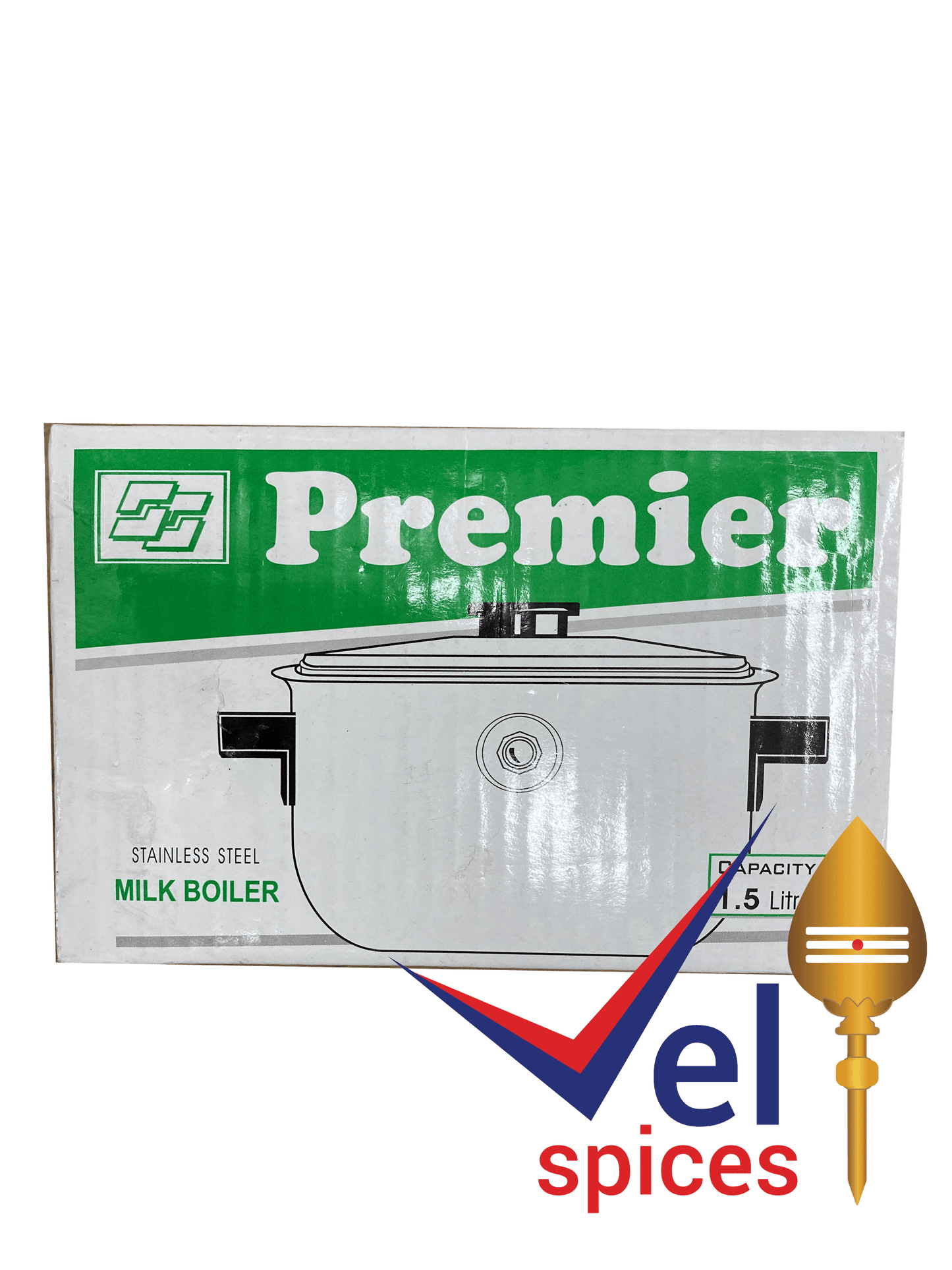 Premier Stainless Steel Milk Boiler 1.5L
