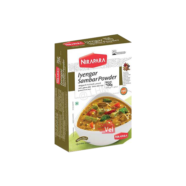 Nirapara Iyengar Sambar Powder 100G