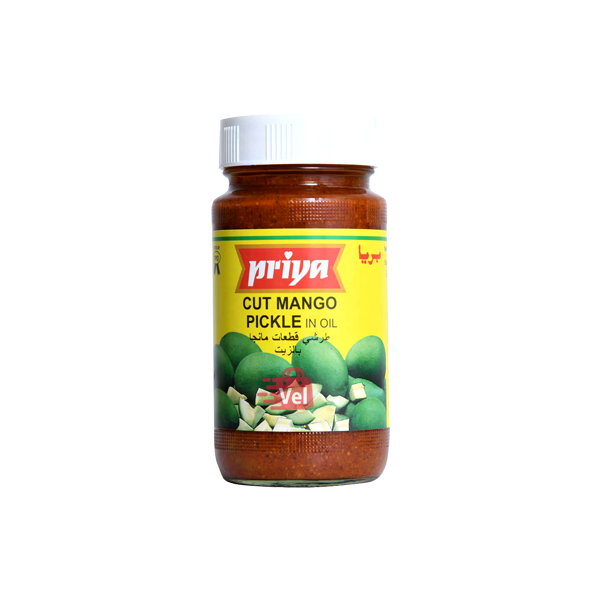 Priya Cut Mango Pickle With Oil 1Kg