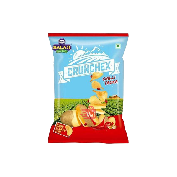 Balaji Wafer Crunchex Chilli Tadka 135G