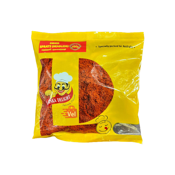 Lanka Delight Dried Sprats Headless 200g