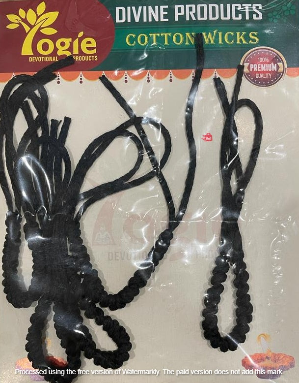 Yogie Hand Thread Black Colour 5Pcs