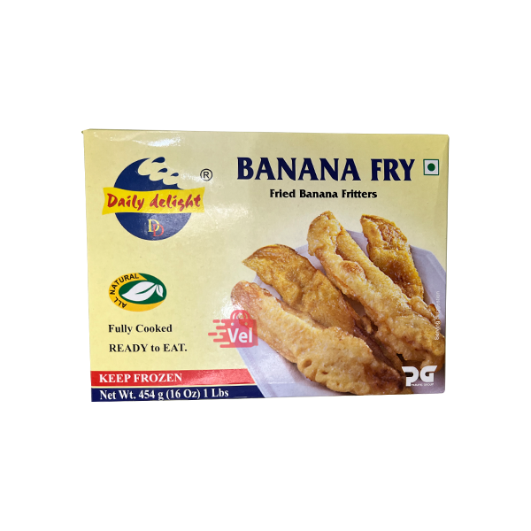 Daily Delight Banana Fry 350G Frozen