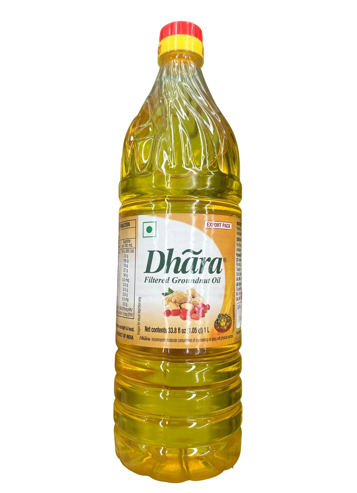 Dhara Groundnut Oil 1L