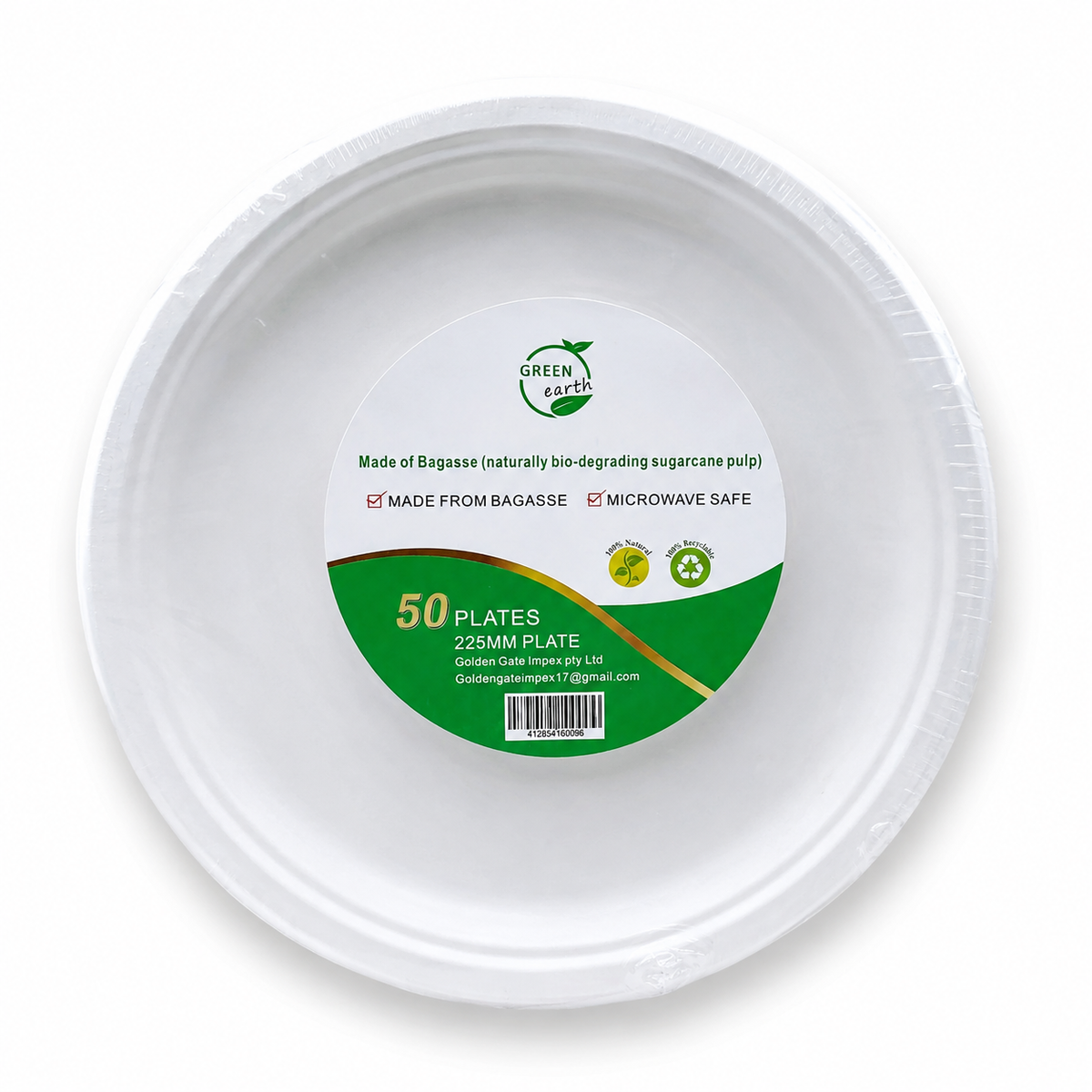 Ge Round Plates 225Mm 50Pcs