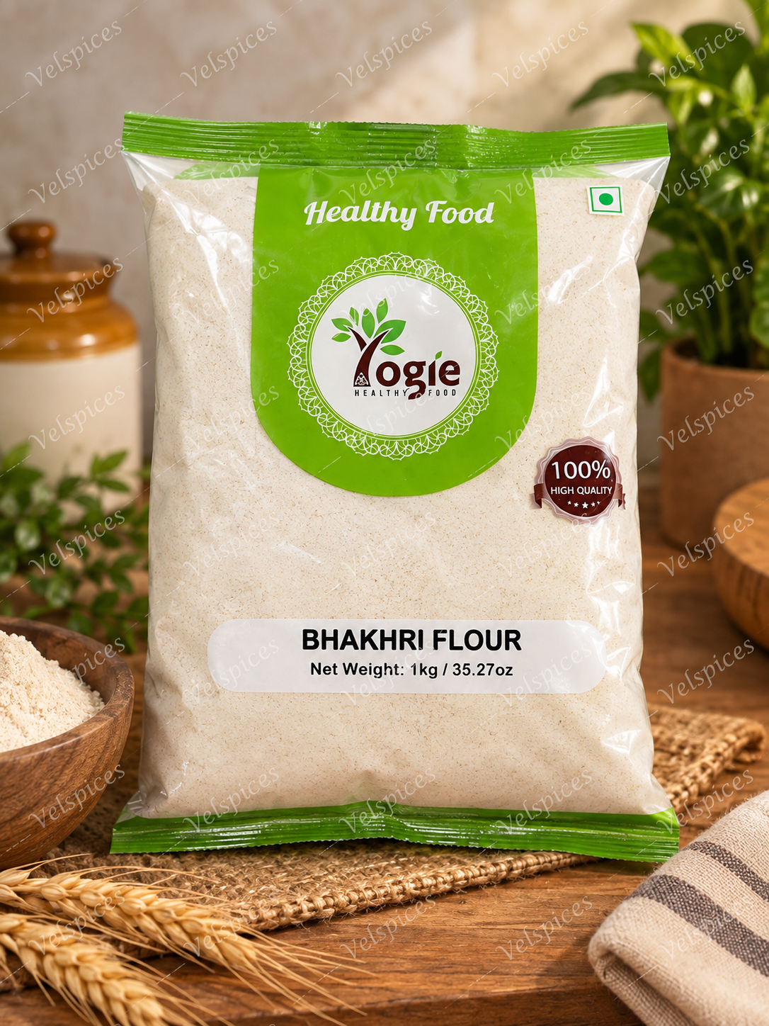 Yogie Bhakhri Flour 1kg-Spring Sale