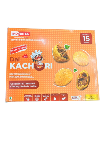 Indibites Dal Kachori 790G frozen
