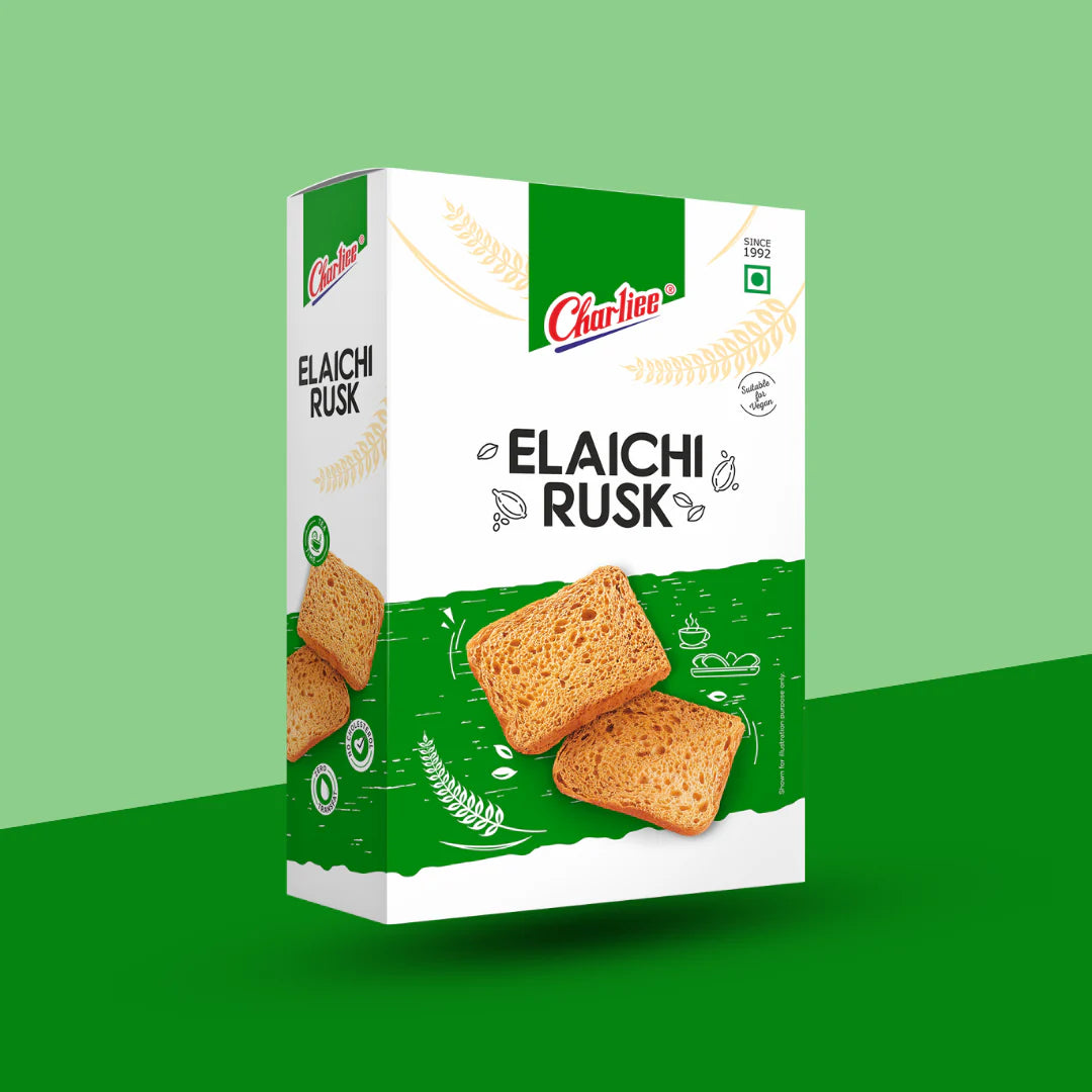 Charliee Elaichi Rusk 200G