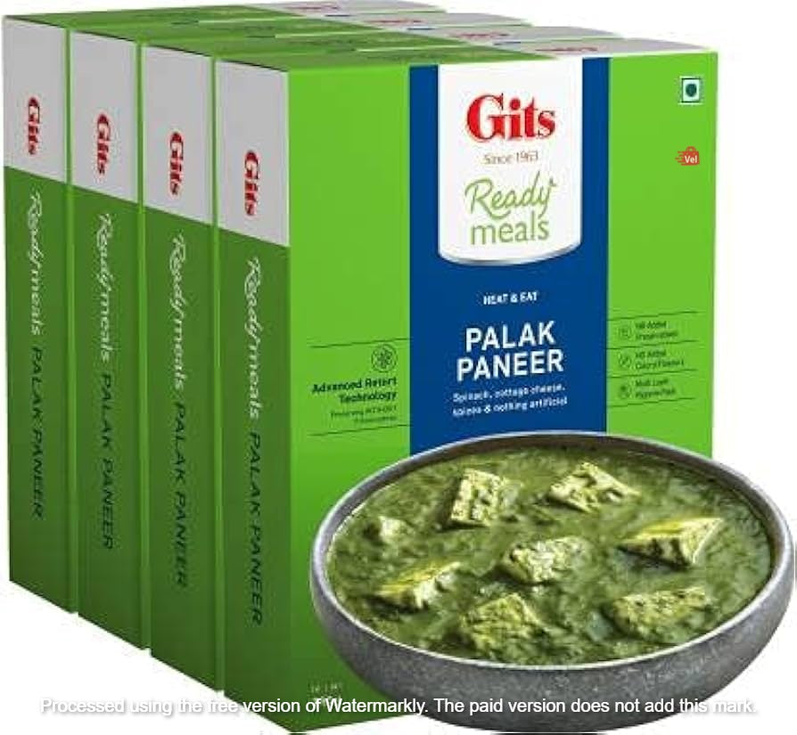 Gits Palak Paneer 285G
