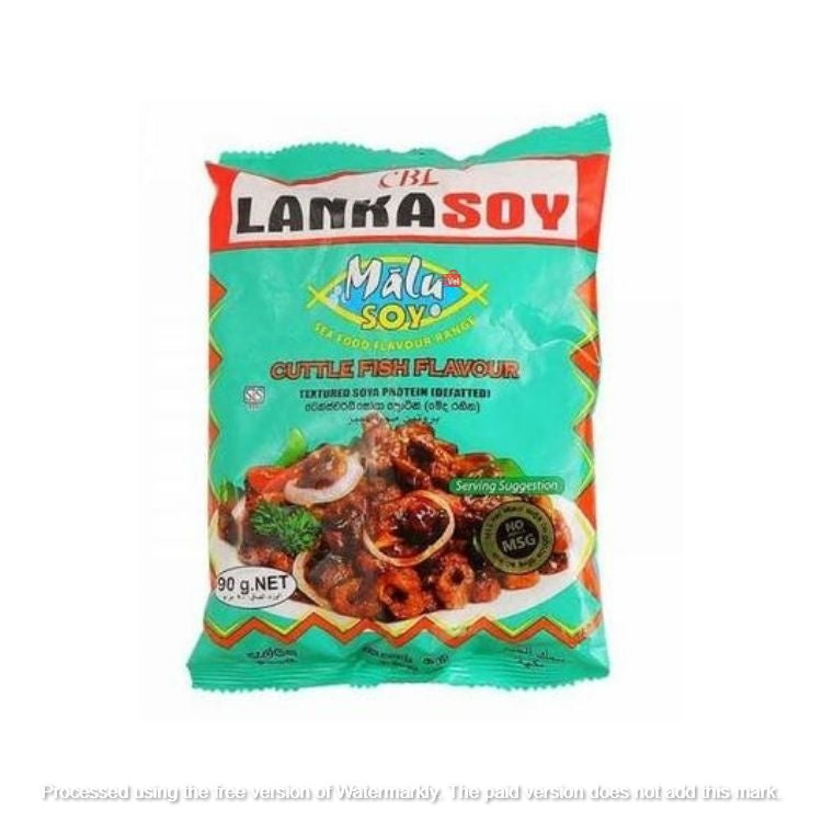 Cbl Lanka Textured Soya Protein Cuttlefish No Added Msg 90G