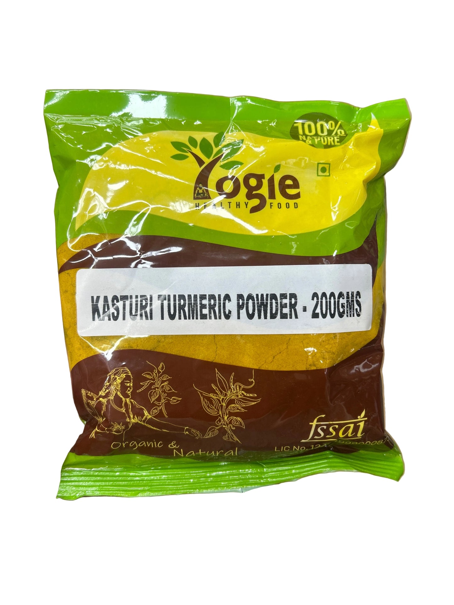 Yogie Kasturi Turmeric Powder 200g
