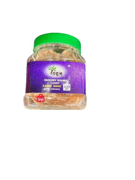 Yogie Jaggery Light Round 500g
