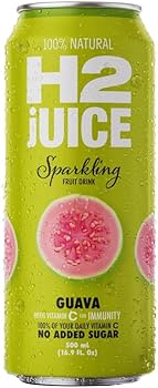 H2 Juice Sparkling Guava Water 500Ml