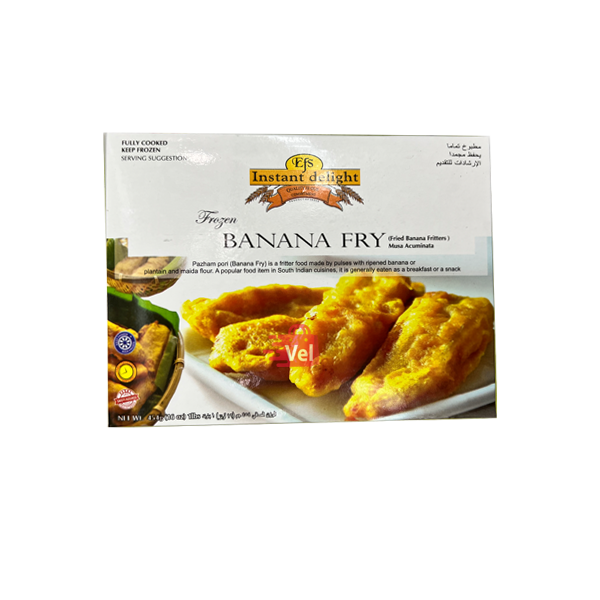 Instant Delight Banana Fry 454G Frozen