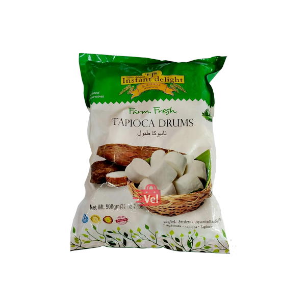 Instant Delight Drumcut Tapioca 908G Frozen