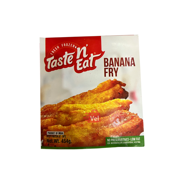 Tasty N Eat Banana Fry 454G Frozen