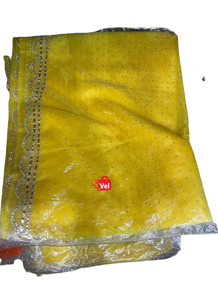 Pooja Chunni (Small Size 1MTRYellow Colour)
