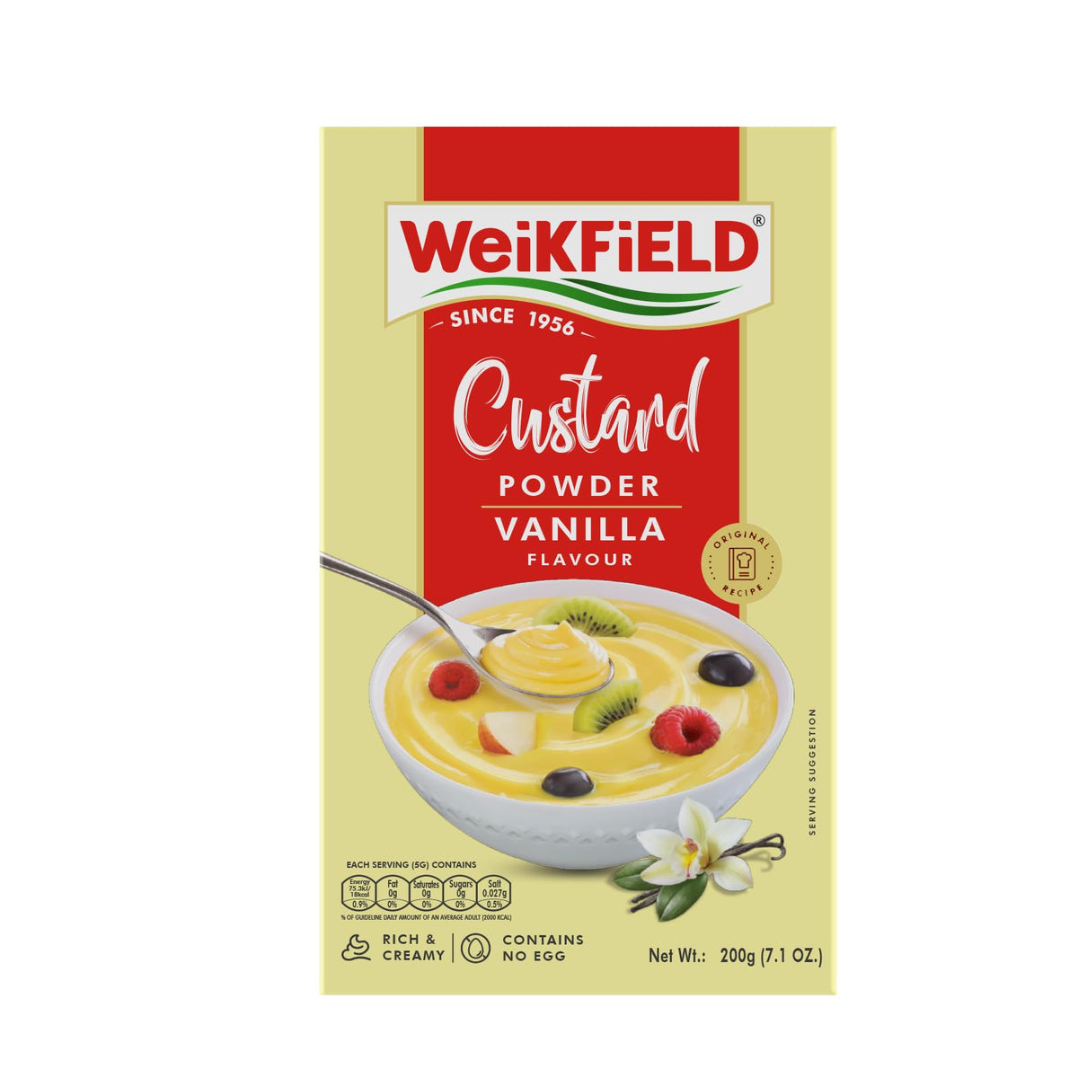 Weikfield Custard Powder Vanilla 200G