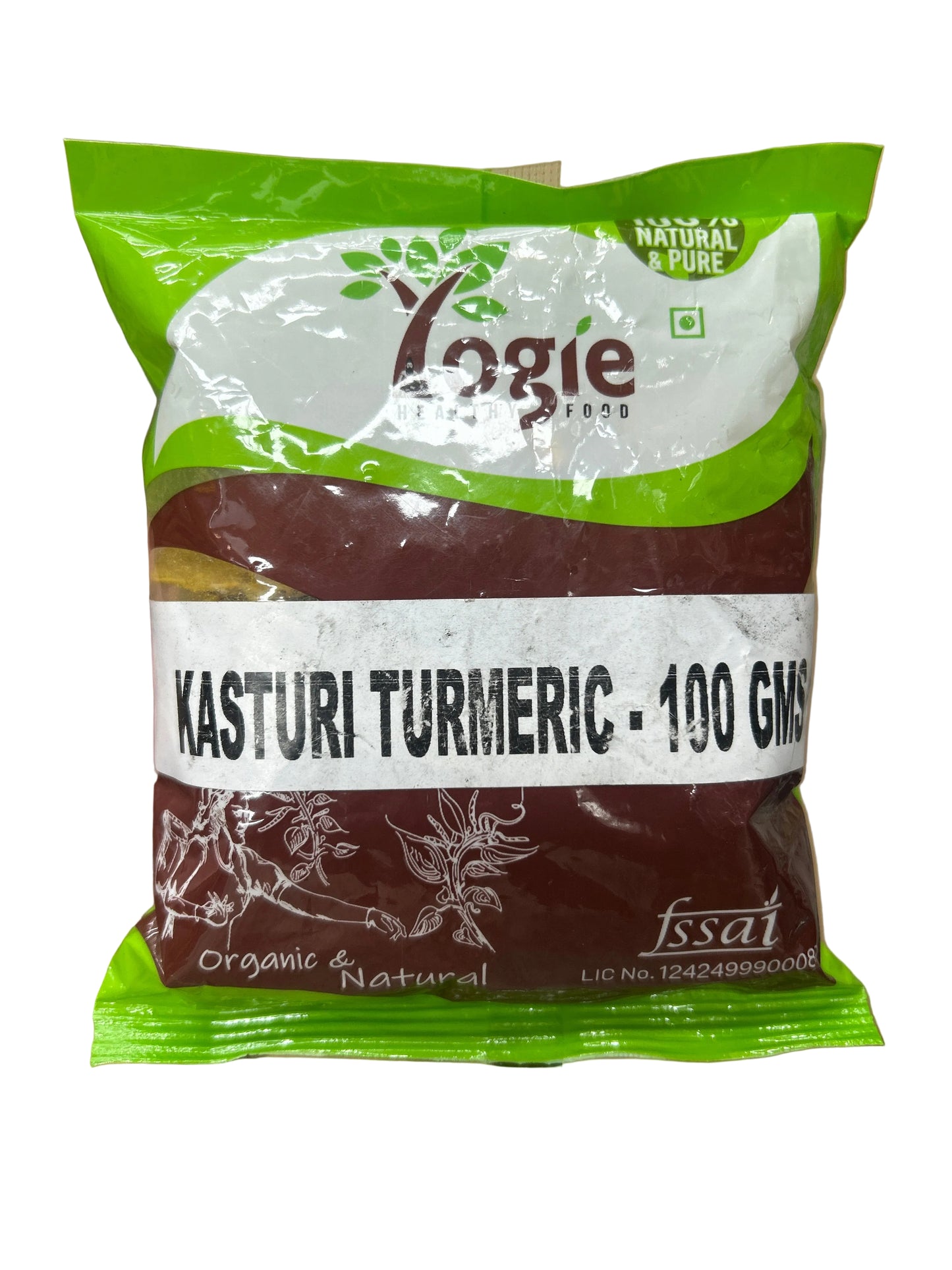 Yogie Kasturi Turmeric Whole 100G
