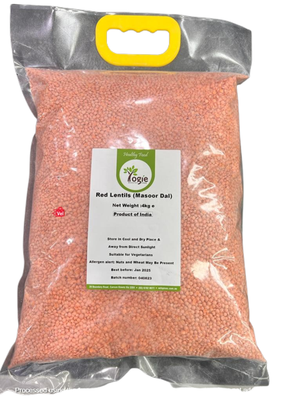 Yogie Masoor Dal 4Kg