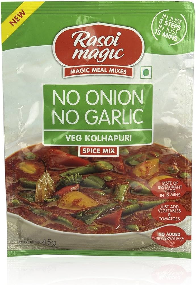 Rasoi Magic Veg Kolhapuri (No Onion, No Garlic) Spice Mix 50G