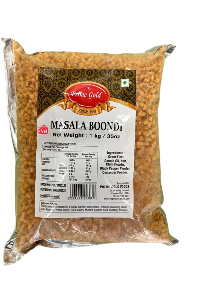 Prime Gold Masala Boondi 1Kg