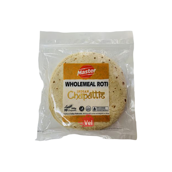 Mastercraft Wholemeal Roti 500G