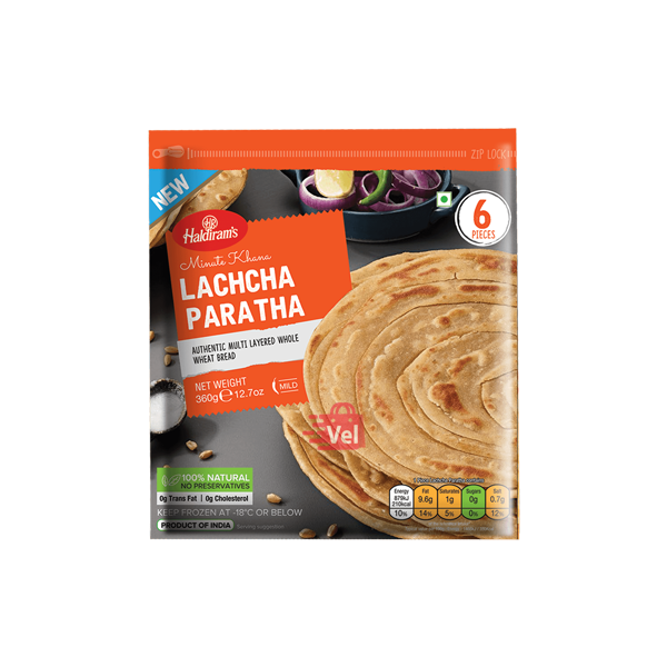 Haldirams Lachcha Paratha 400G Frozen