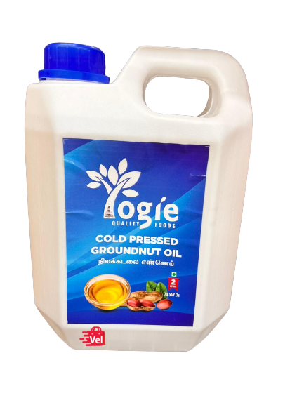 Yogie cold pressed GroundNut Oil 2Lt