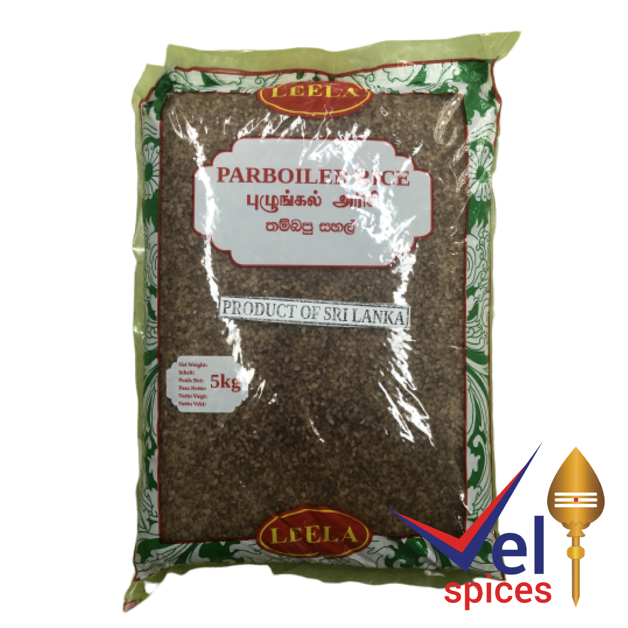 Buy Leela Parboiled Rice 5Kg Online Melbourne Velspices Australia