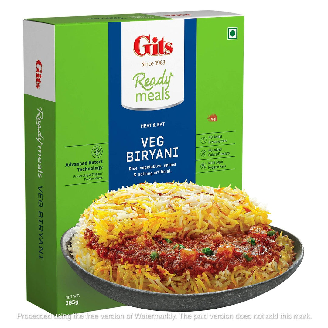 Gits Veg Briyani 265G