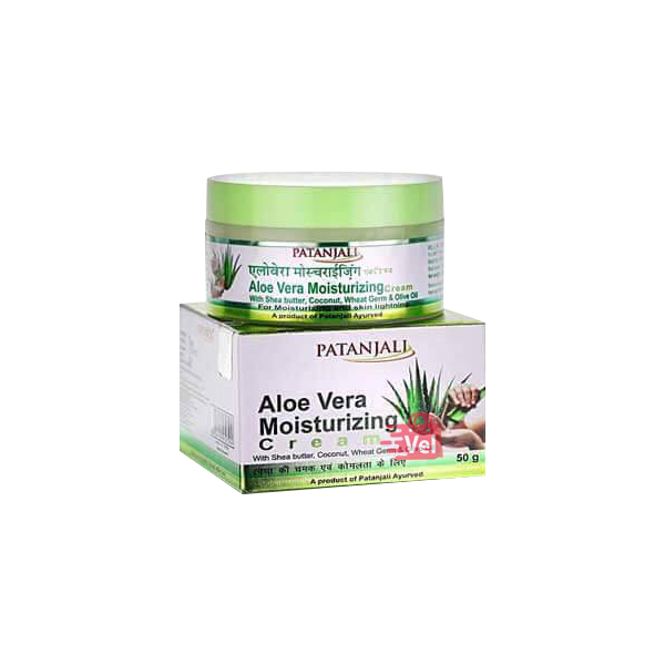 Patanjali Aloevera Moisturizing Cream 50G