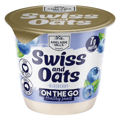 Adelaide Hills Blueberry Swiss And Oats 150G Fresh