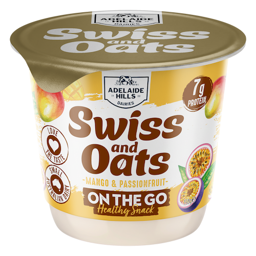 Adelaide Hills Mango & Passionfruit Swiss And Oats 150G Fresh