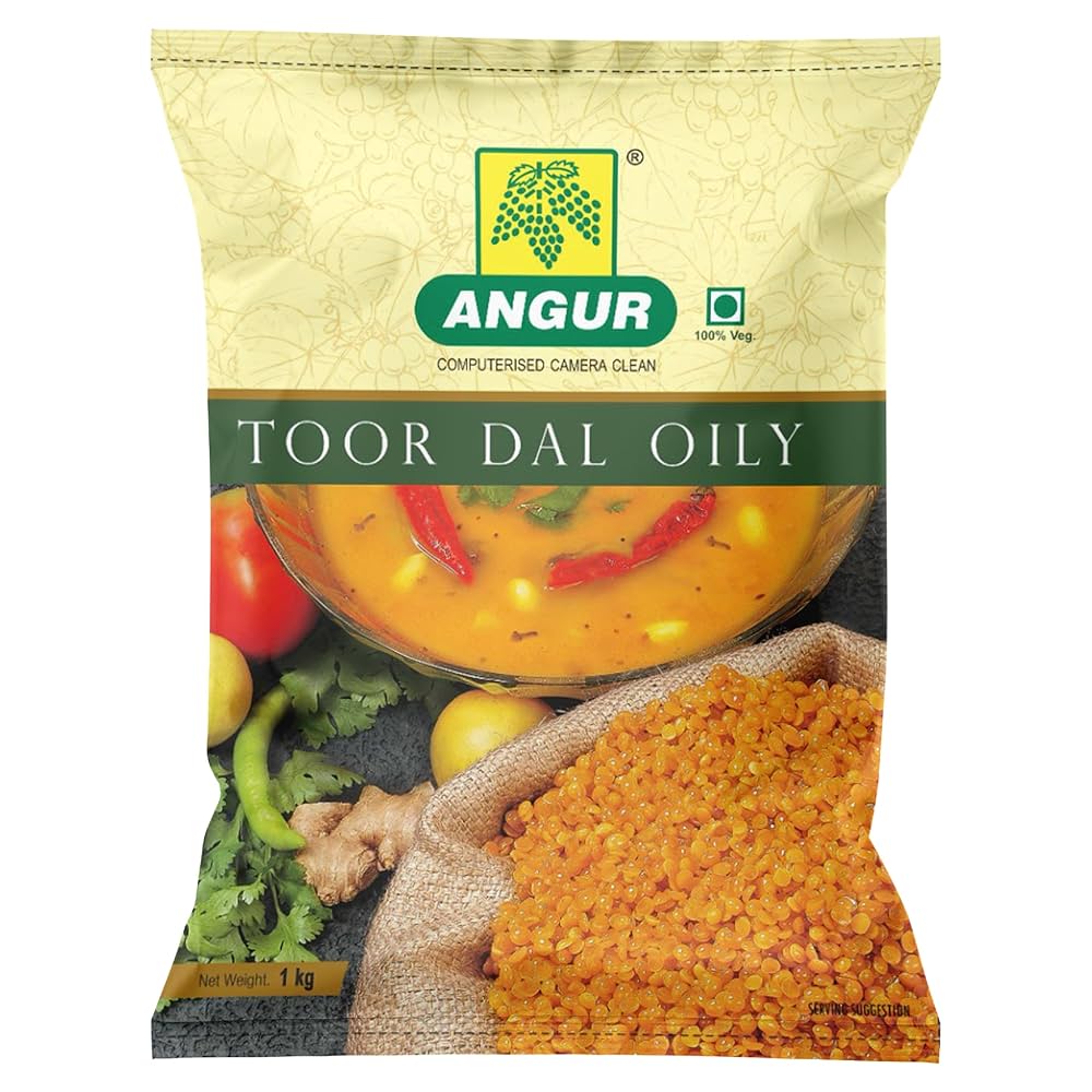 Angur Toor Dal Oily 1Kg