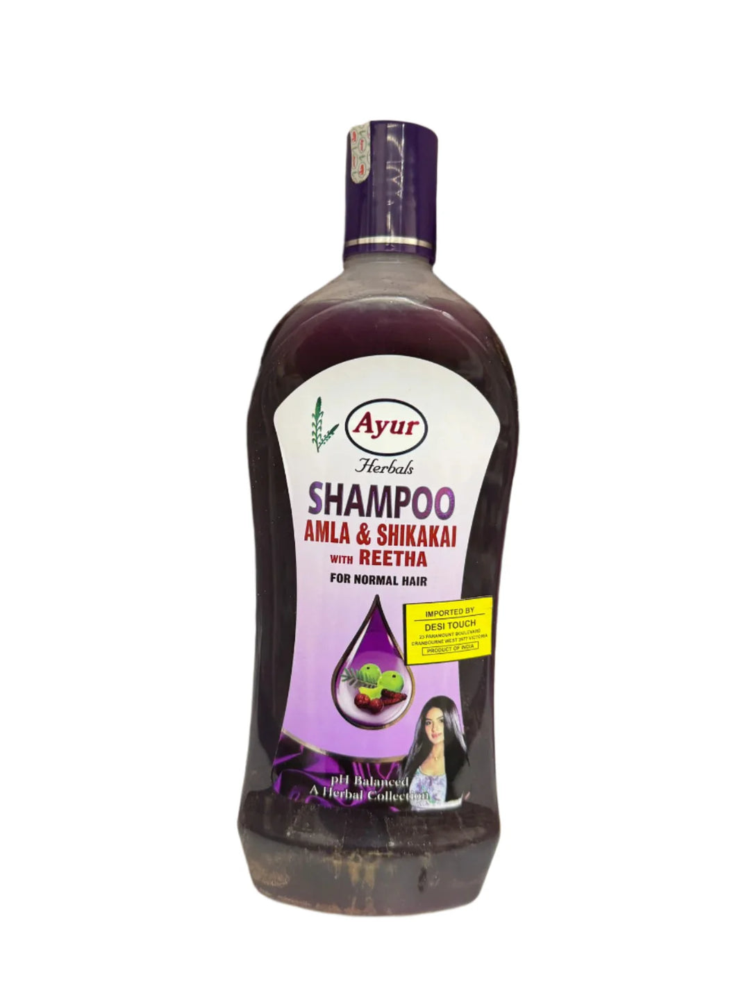 Ayur Amla Shikakai Shampoo 1Lt