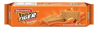 Britannia Tiger Kreemz Orange 300G