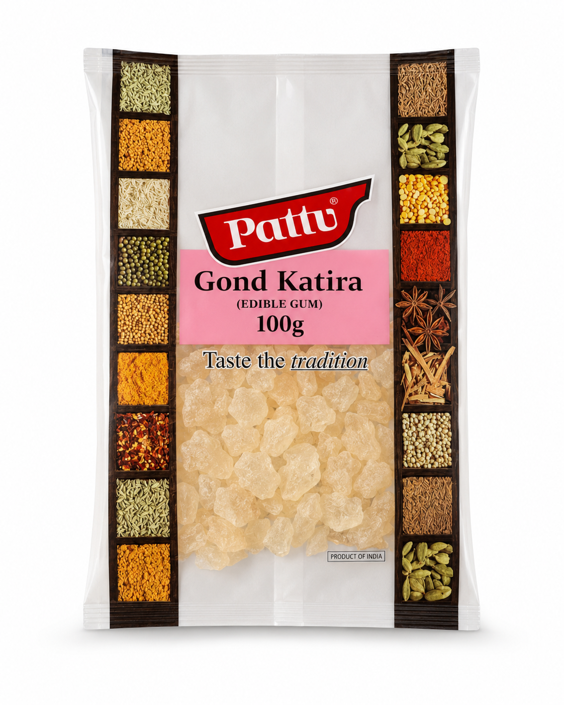 Pattu Edible Gum/Goond 100g
