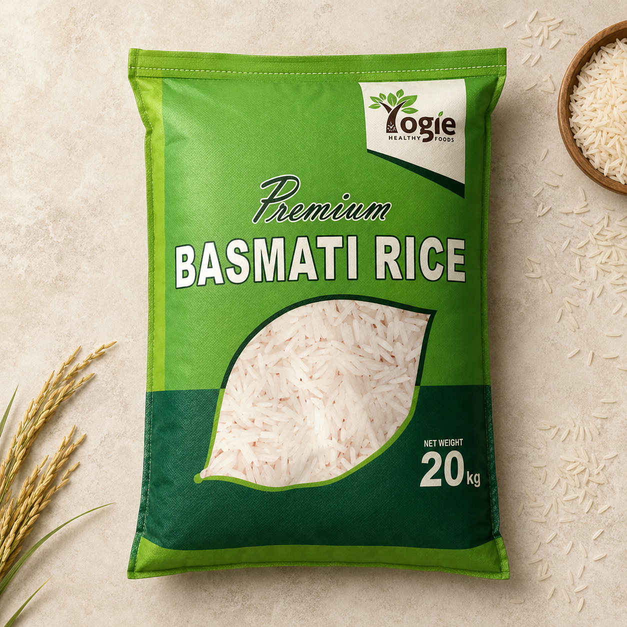 Yogie Premium Basmati Rice 20KG