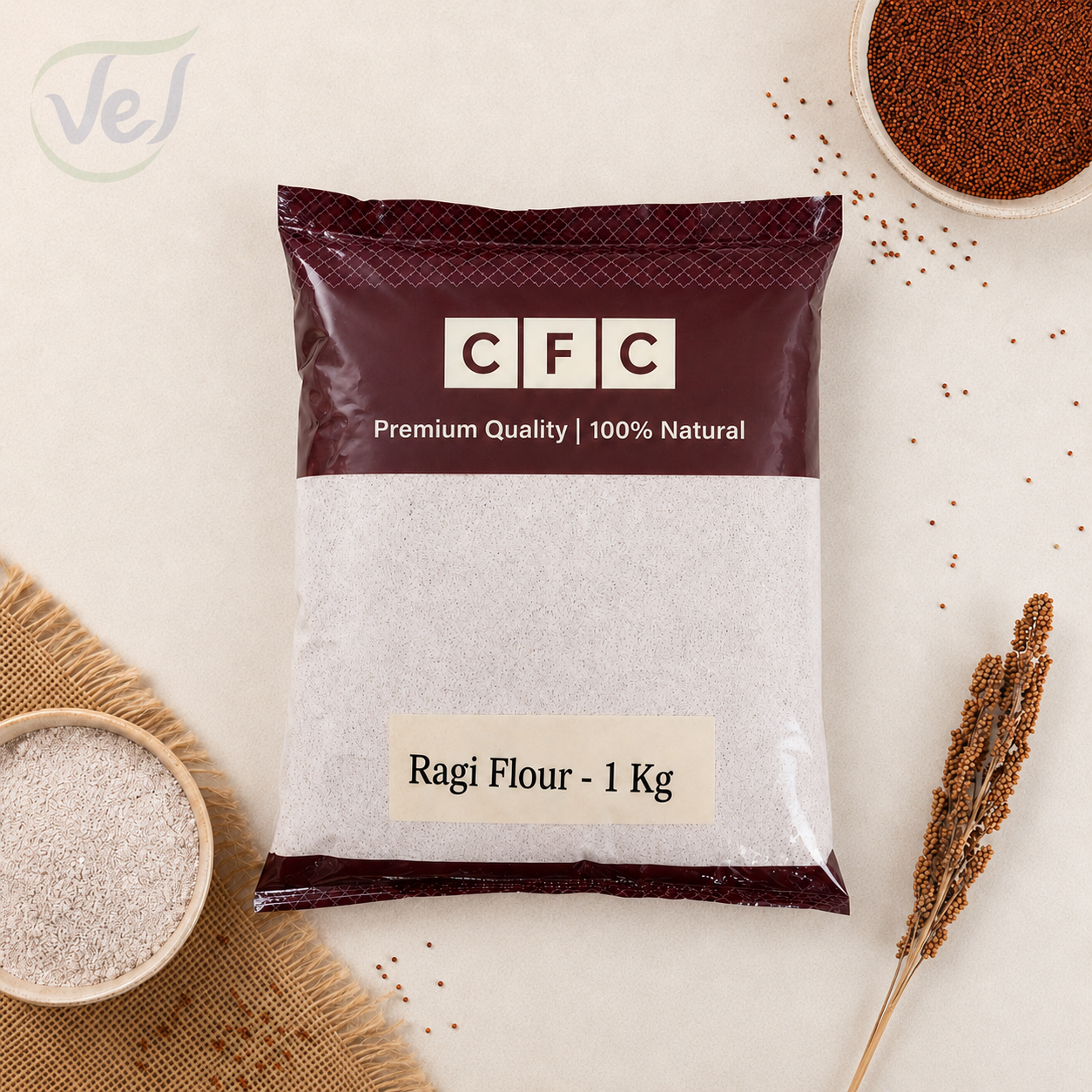 Cfc Ragi Flour 1Kg