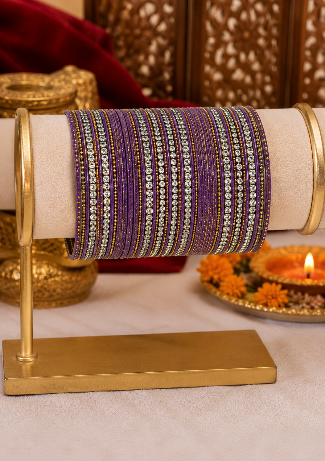 Lilac Bangles Full set(multiple sizes available)