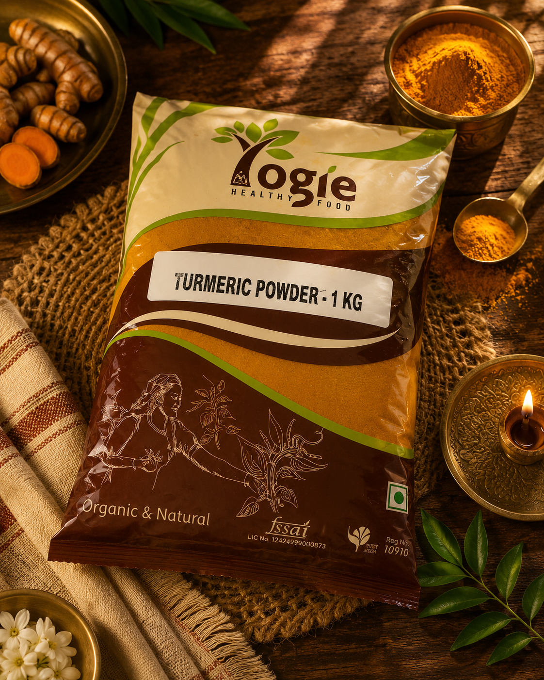 Yogie Turmeric Powder 1Kg